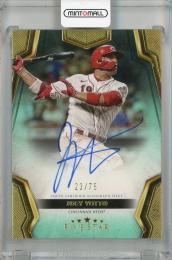 2024 Topps Five Star Joey Votto Five Star Base Autographs Aqua #FSA-JVO ※初期傷あり【23/75】 Cincinnati Reds