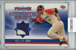 【裏面上側若干白欠けあり】2012 BBM オリックス・バファローズ 「PEDIGREE」 T-岡田 パッチカード【11/20】