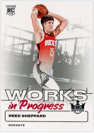2024-25 Court Kings Works in Progress #8 Reed Sheppard RC