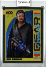 2024 Topps Chrome Star Wars Leia Organa Galactic Gear/Gold Refractors/#GG-4【45/50】