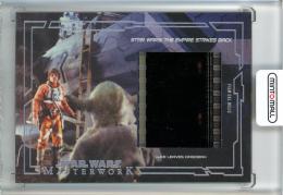 2017 Topps Star Wars Masterwork Luke Leaves Dagobah Film Cel Relic/#FCR-17