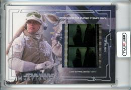 2017 Topps Star Wars Masterwork Luke Skywalker on Hoth Film Cel Relic/#FCR-10