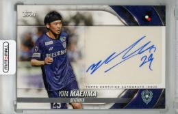 2024 Topps Jリーグ フラッグシップ 前嶋洋太 直筆サインカード アビスパ福岡