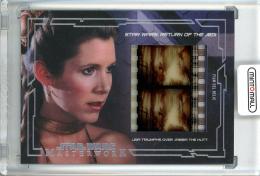 2017 Topps Star Wars Masterwork Leia Triumphs Over Jabba The Hutt Film Cel Relic/#FCR-28