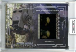 2017 Topps Star Wars Masterwork Endor battle Film Cel Relic/#FCR-36