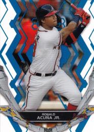 2019 Topps High Tek Atlanta Braves Ronald Acuna Jr. Base Blue パラレル版