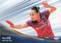 2024 BBM INFINITY #35 伊藤美誠(卓球) レギュラーカード