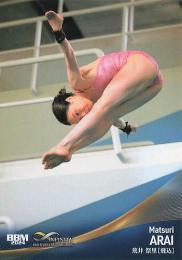 2024 BBM INFINITY #48 荒井祭里(飛込) レギュラーカード