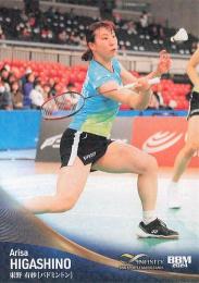 2024 BBM INFINITY #36 東野有紗(バドミントン) キラカード版レギュラーカード