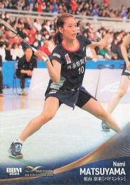 2024 BBM INFINITY #41 松山奈未(バドミントン) キラカード版レギュラーカード