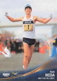 2024 BBM INFINITY #42 池田向希(陸上競技) キラカード版レギュラーカード