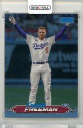 2024 TOPPS STADIUM CLUB FREDDIE FREEMAN BLUE FOIL【45/50】 LOS ANGELES DODGERS