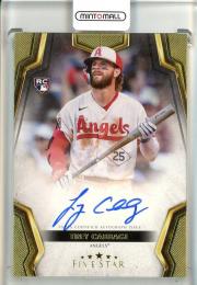 2024 Topps Five Star Trey Cabbage Five Star Autographs Los Angeles Angels