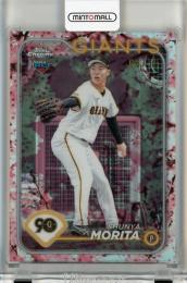 2024 Topps NPB Chrome 森田駿哉 Cherry Blossoms Refractors【06/15】 読売ジャイアンツ