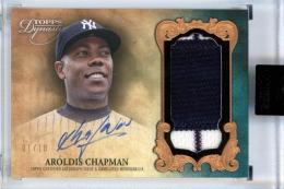 2021 Topps Dynasty Aroldis Chapman Base Autograph Patch【01/10】 New York Yankees