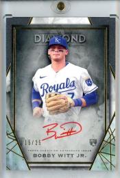 2022 Topps Diamond Icons Bobby Witt Jr. Red Ink Autographs【15/25】 Kansas City Royals