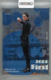 2024 BBM FUSION GACKT 始球式カード 銀紙版【115/200】