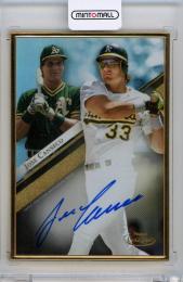 2019 Topps Gold Label  Jose Canseco Framed Autographs #GLAJC ※初期傷あり