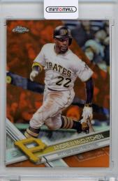 2017 Topps Chrome  Andrew McCutchen Orange Refractors #57 ※傷あり 15/25