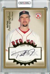 2004 Fleer Sky Box Boston Red Sox Trot Nixon Autograph 11/25
