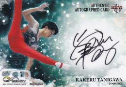 BBM 2019 INFINITY 体操 谷川翔 直筆サインカード横版 18/90