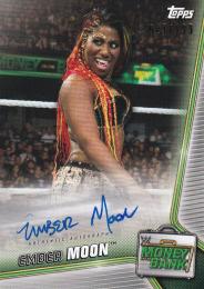 2019 Topps WWE Money in the Bank Wrestling Raw Ember Moon Autographs 027/199