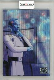 2021 TOPPS Chrome Star Wars Galaxy Thrawn's Private Quarters Wave Refractors #98【06/99】