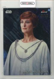 2018 TOPPS Finest Star Wars Mon Mothma Black Refractors #65【07/10】