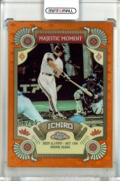 2024 TOPPS NPB CHROME ベースボールカード イチロー ICHIRO MAJESTIC MOMENTS  IMM-8 Orange Refractors【06/25】 オリックス