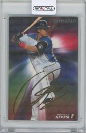 2016 カルビー プロ野球チップス第1弾 / 中田翔(北海道日本ハムファイターズ) 金箔サイン入りスターカード