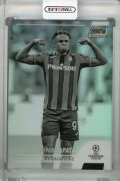 2021-22 Topps Stadium Club Chrome UEFA Champions League Atalanta B.C. Duvan Zapata Base Black & White(パラレル版) 153/299