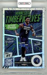 2024-25 Topps Flagship Basketball Anthony Edwards #CC-15 Comic Court Timberwolves