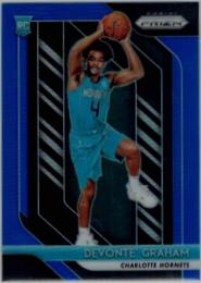 2018-19 PANINI PRIZM Prizms Blue Rookie Card Devonte Graham 【108/199】