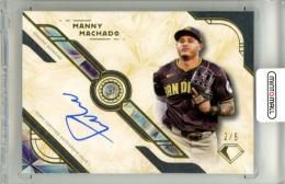 2025 Topps Diamond Icons Manny Machado #DRA-MM Autographed Diamond Relics【2/5】 Padres