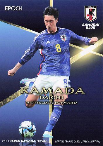 ジャージナンバー 2021 サッカー日本代表 鎌田大地 直筆サインカード ジャージナンバー 2021 サッカー日本代表 鎌田大地 直筆サインカード