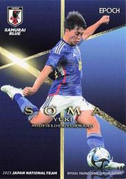 2023 EPOCH サッカー日本代表 スペシャルエディション #18 相馬勇紀 レギュラーカード