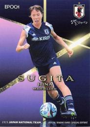 2023 EPOCH サッカー日本代表 スペシャルエディション #40 杉田妃和 レギュラーカード