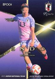 2023 EPOCH サッカー日本代表 スペシャルエディション #48 遠藤純 レギュラーカード