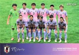 2023 EPOCH サッカー日本代表 スペシャルエディション #53 チェックリスト なでしこジャパン レギュラーカード