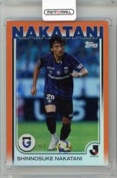 2025 TOPPS Jリーグ フラッグシップ 中谷進之介 #142 Orange Foil【07/25】 ガンバ大阪