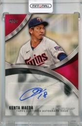 2021 Topps Baseball Japan Edition Kenta Maeda Autographs #TJA-KM ※白かけあり【07/10】 Minnesota Twins