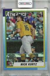2025 Topps Update Series Nick Kurtz 1990 Topps Baseball #U90-17 RC Athletics