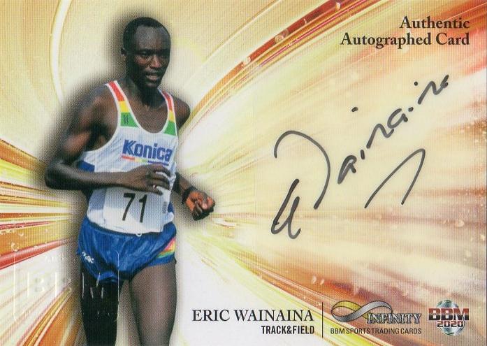 BBM 2020 INFINITY ∞ エリック ワイナイナ ERIC WAINAINA 直筆