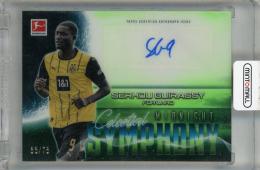 2024-25 Topps Midnight Bundesliga Serhou Guirassy Celestial Symphony Autographs Dusk #CS-SG ※裏面状態難【55/75】 Borussia Dortmund