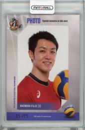 2019 龍神NIPPON 男子バレーボール  藤井直伸 フォトカード 15/75
