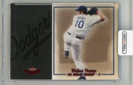 2004 FLEER Patchworks Hideo Nomo Star Ruby #35【49/50】 Los Angeles Dodgers