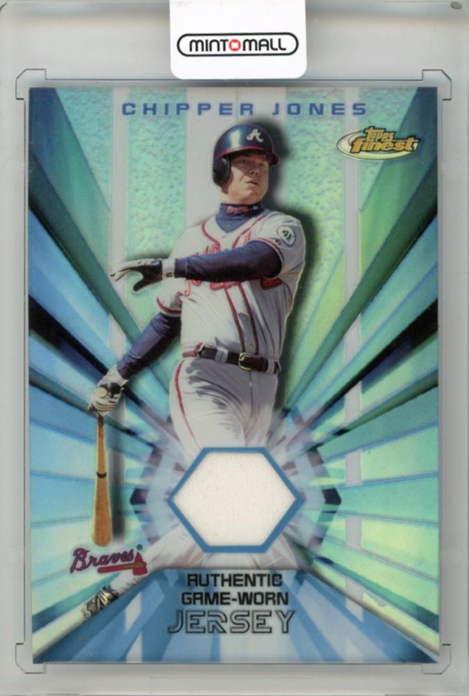 topps Chipper Jones　チッパー・ジョーンズ チッパー・ジョーンズ 1991 Bowman ルーキーカードデザイン 直筆サイン