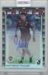 2025 TOPPS Jリーグ フラッグシップ / マテウス・トゥーレル (ヴィッセル神戸) Autographs Black Foil Variation直筆サインカード 【08/10】