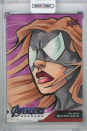 2020 Upper Deck Avengers: Endgame and Captain Marvel Brad Hudson Sketch Cards