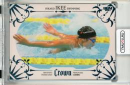 BBM CROWN 2025 池江璃花子 スカイブルー箔版【01/25】